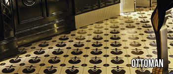 hand made encaustic tiles, hand made ottoman inspired patterns
